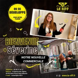 brasserie la riff - severine nouvelle commerciale - biere artisanale 1